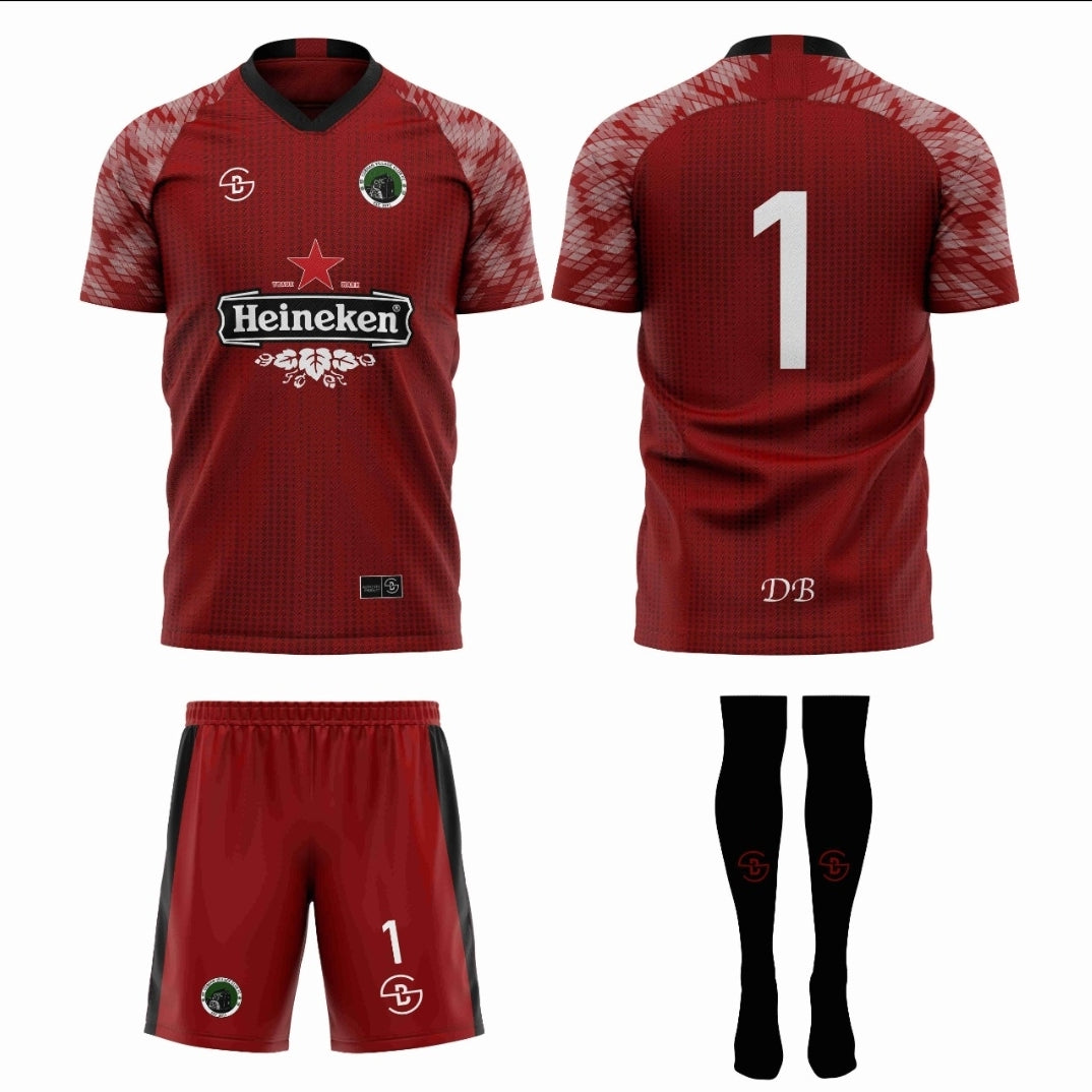 Cobham Village fc goalkeeper kit