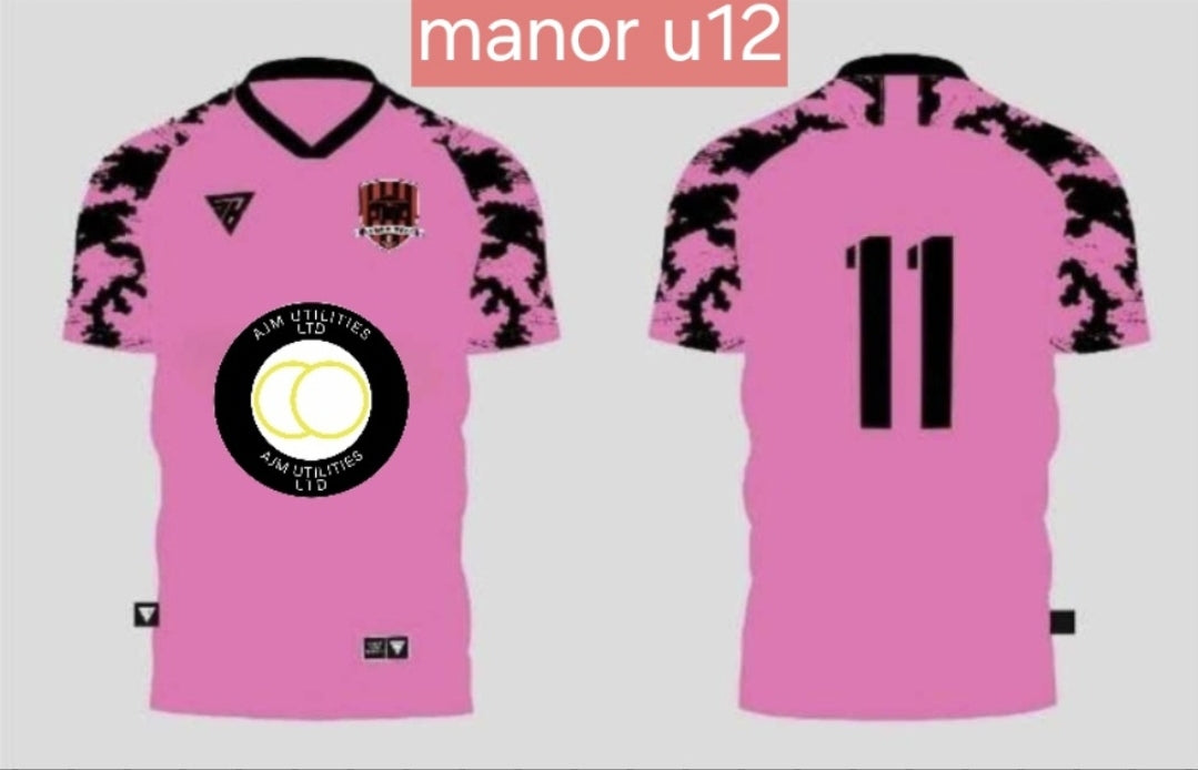 Bournemouth manor U12 away Kit