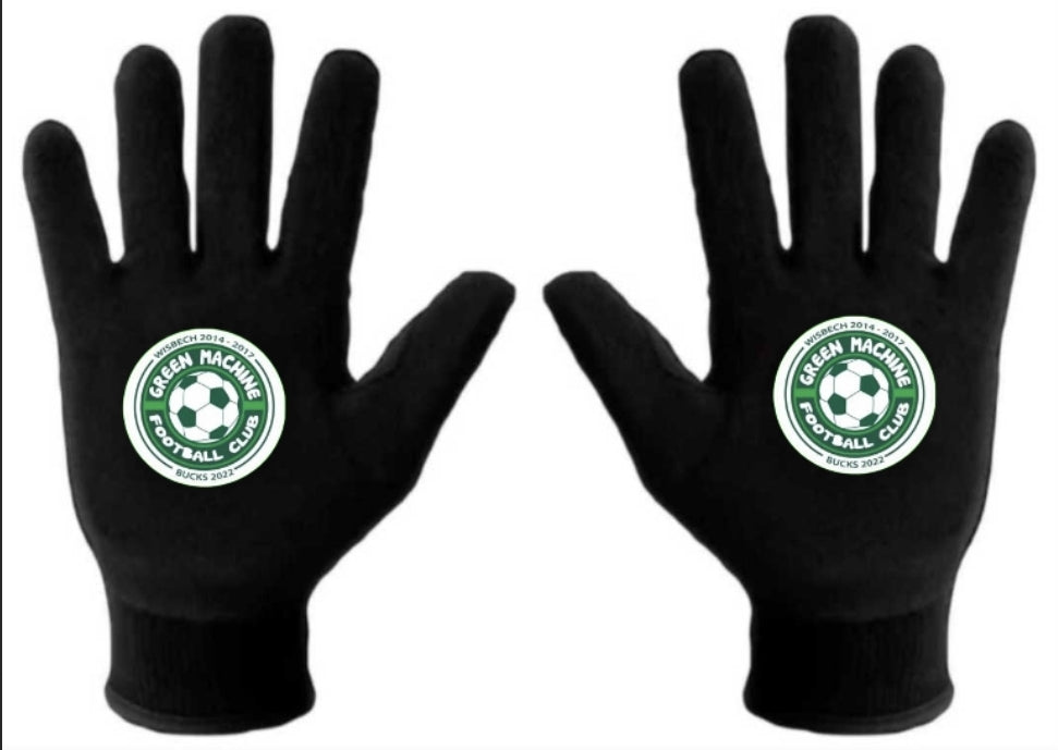 Green Machine FC Player Gloves