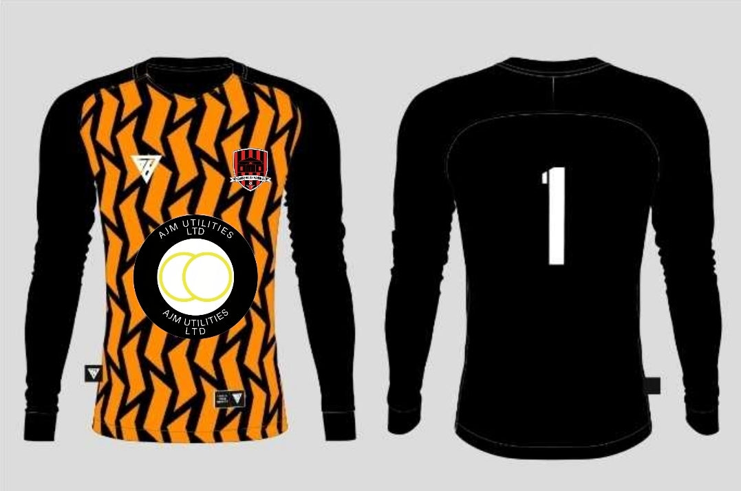 Bournemouth manor U12 AWAY goalkeeper Kit