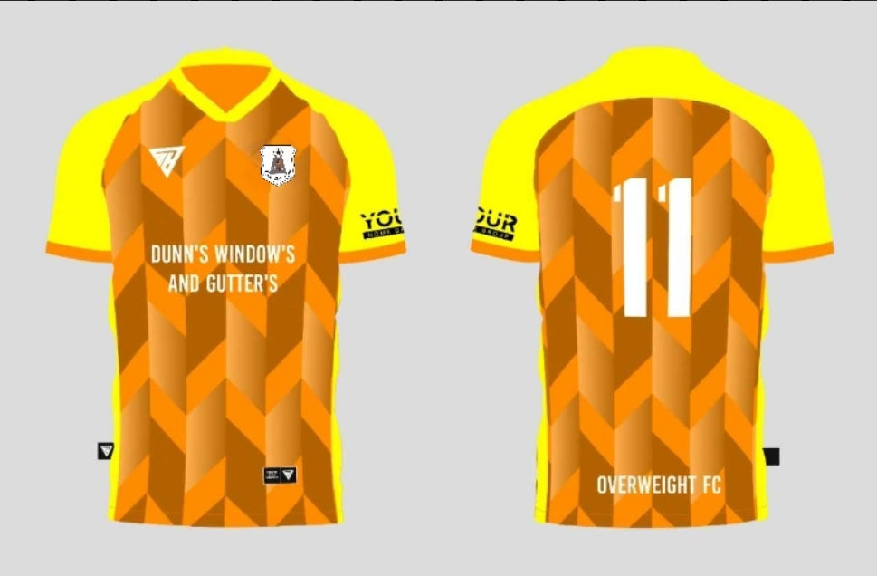 Overweight FC Orange Match Shirt Only