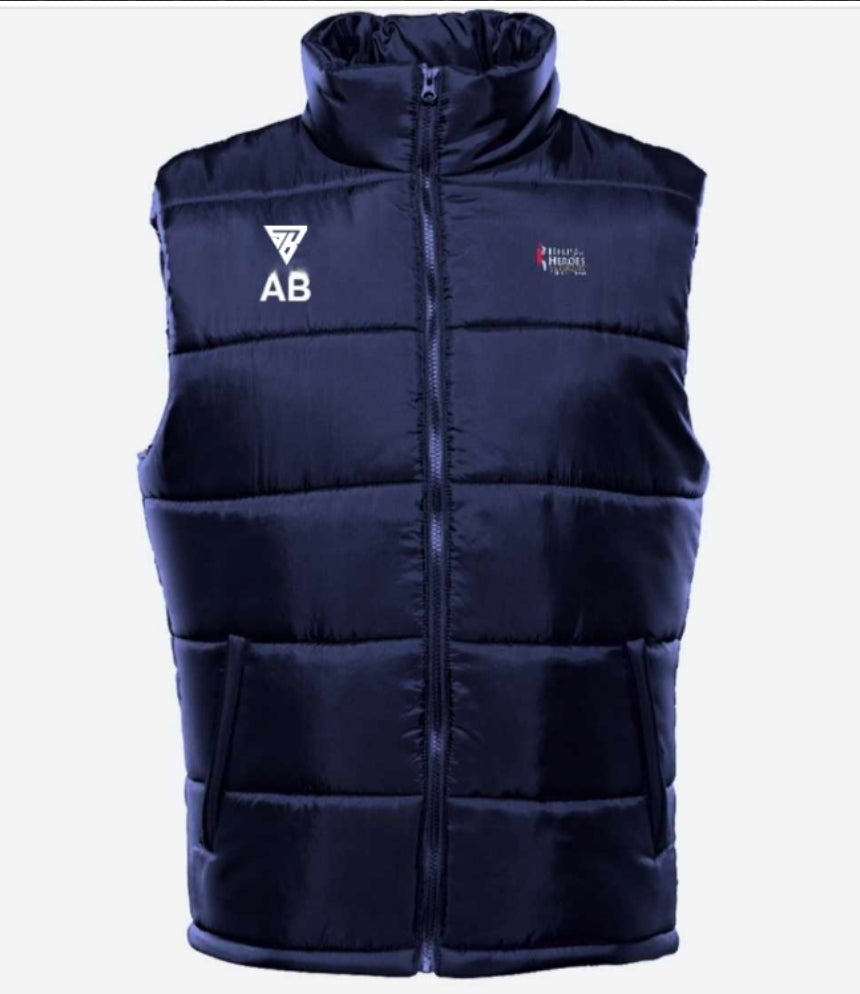 Help For Heros Cricket club Gilet