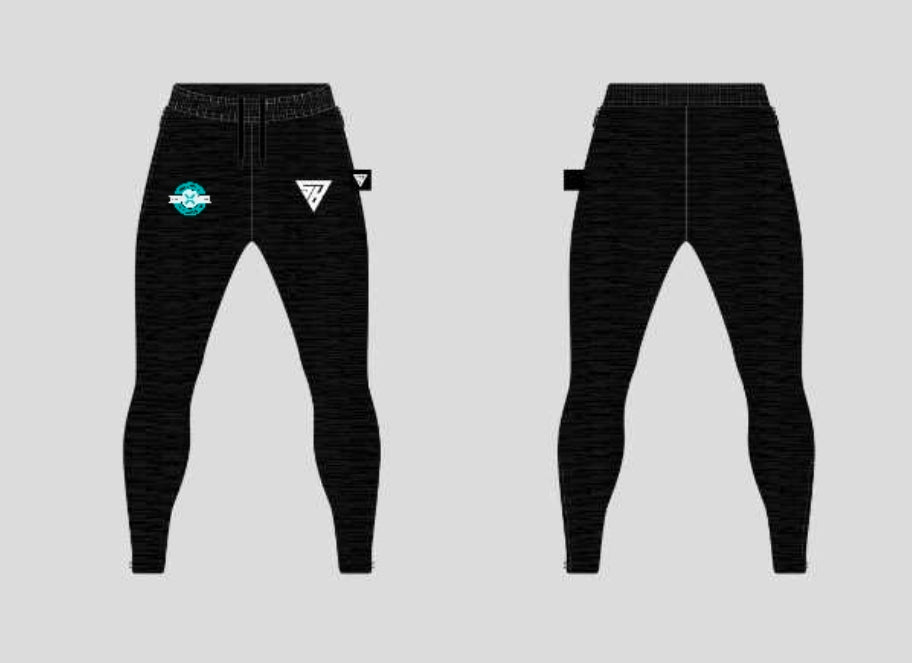 KSS Black Tracksuit Bottoms