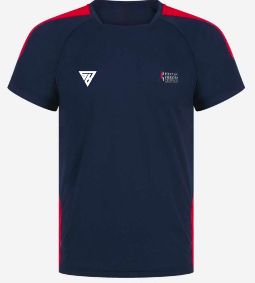 Help For Heros Cricket club Training shirt