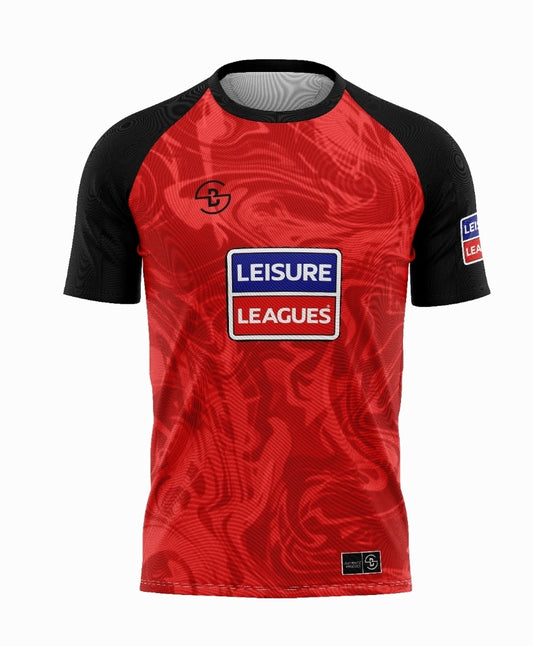 Leisure League Red and black  complete Kit