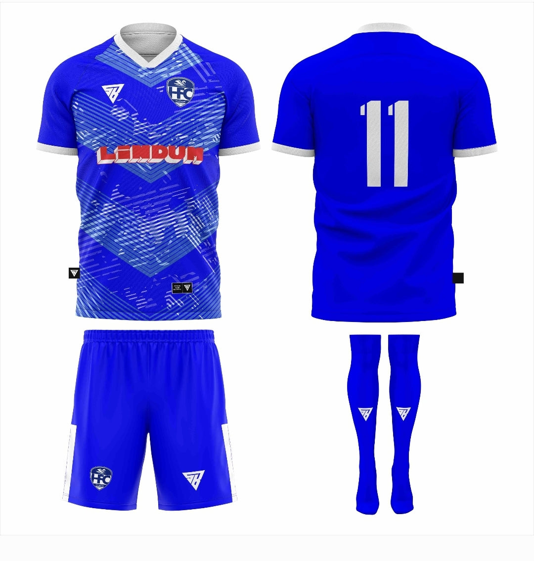 Hampton Fc Blue Kit