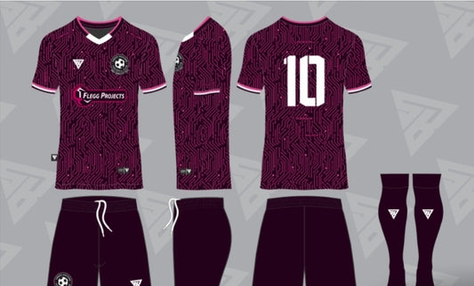 Green Machine FC Away Full Kit 2026/27