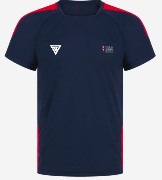 Help For Heros Cricket club Training shirt