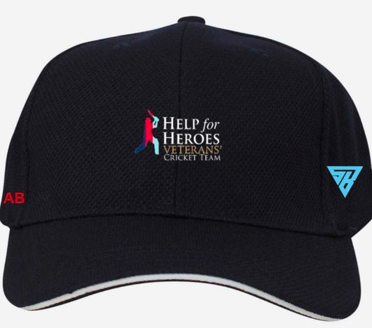 Help For Heros Cricket Club Baseball Cap
