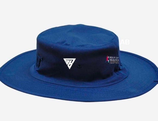 Help For Heros Cricket Club Players Wide Brim Hat
