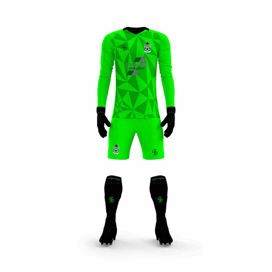 TS Sports Mens Green GK Kit